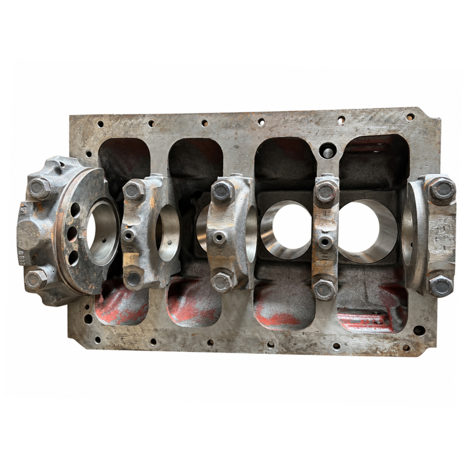 Motor-Block Perkins A4.203 im Tausch -Dichtring-