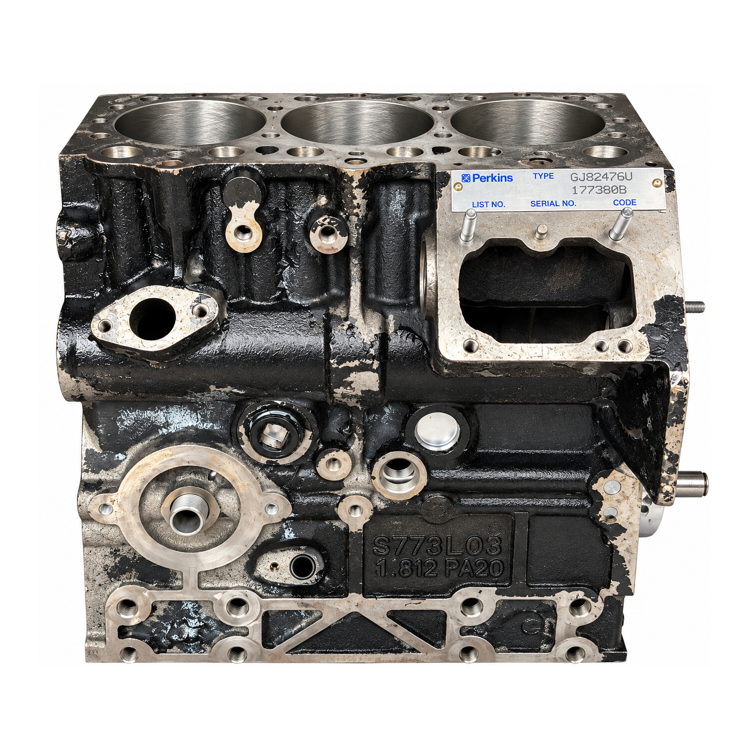 Motorblock Perkins GJ 403D-11 im Tausch