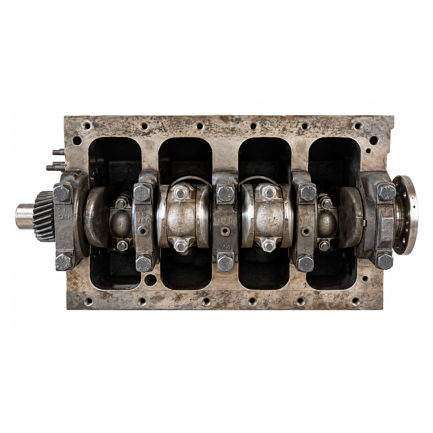 Short-Motor-Block Perkins AD4.203 im Tausch -Dichtschnur-