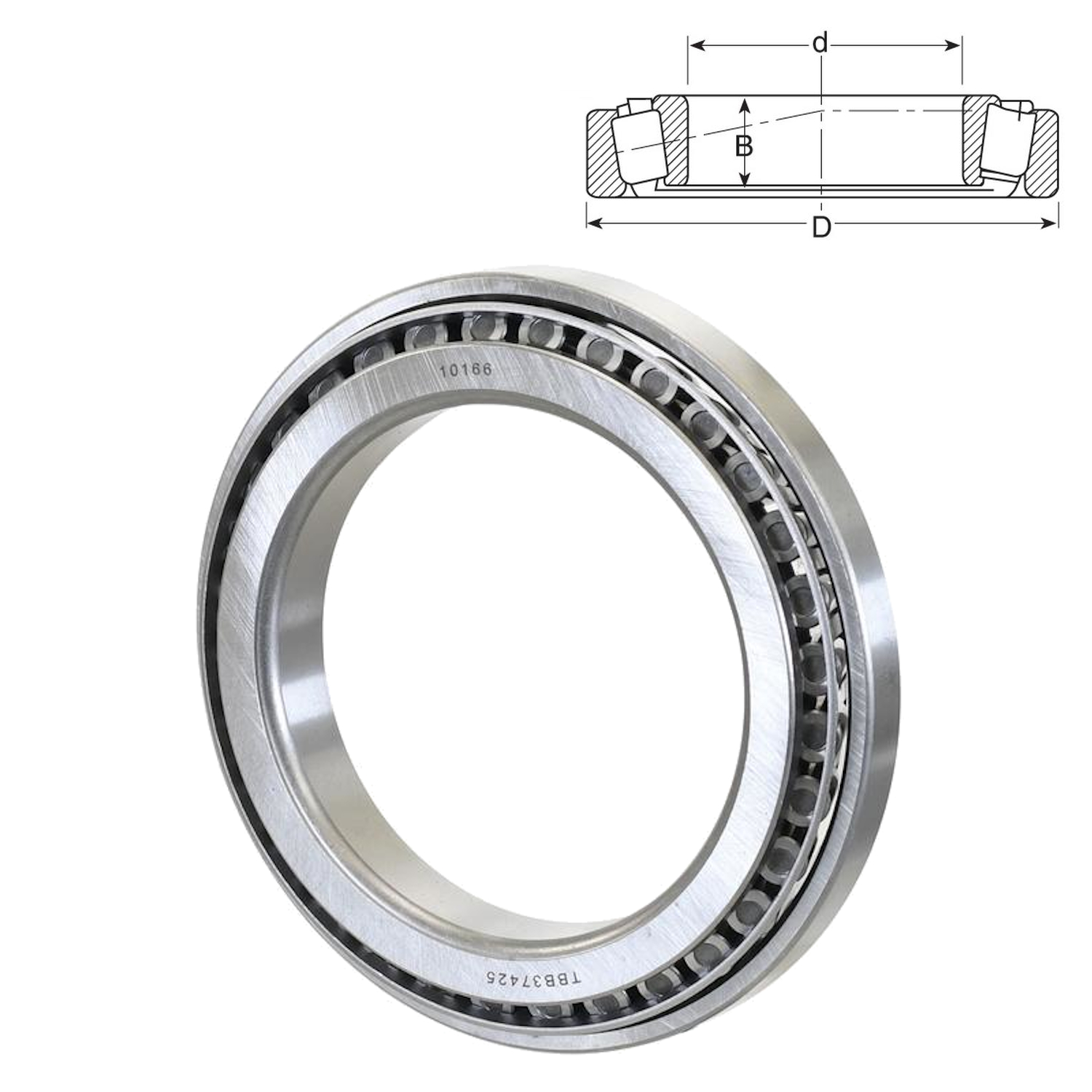Differential Lager rechts MF35 135
