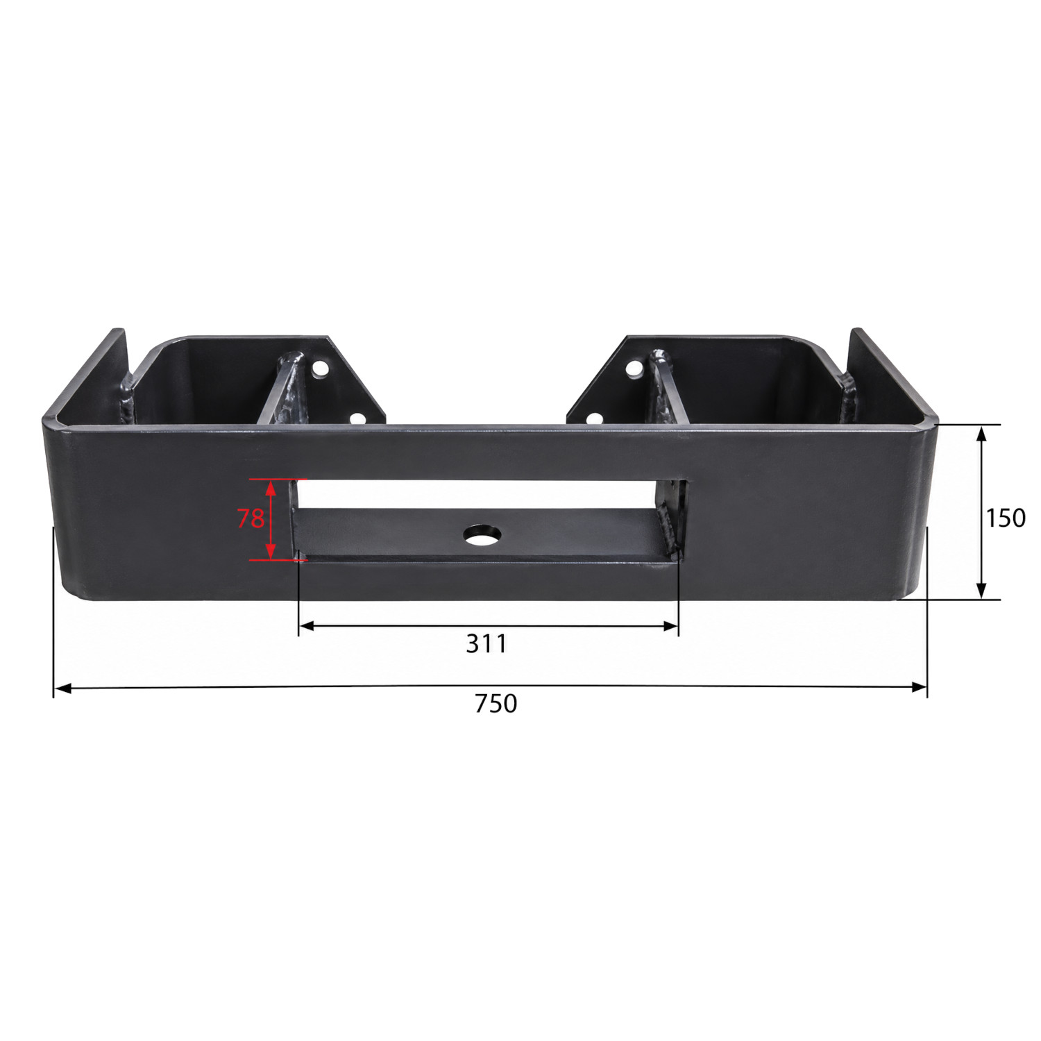 Frontrahmen Massey Ferguson MF135 148 240 - 1673901M91