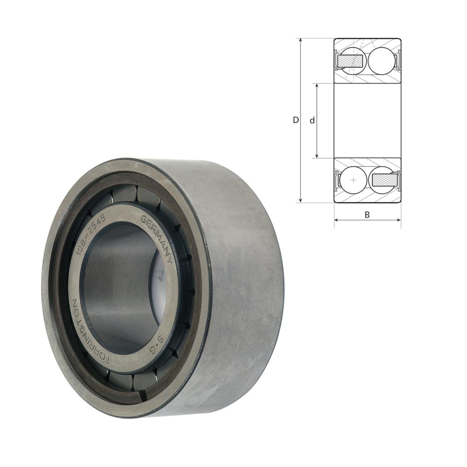 Kugellager MF275 290 399 699 - 834733M1