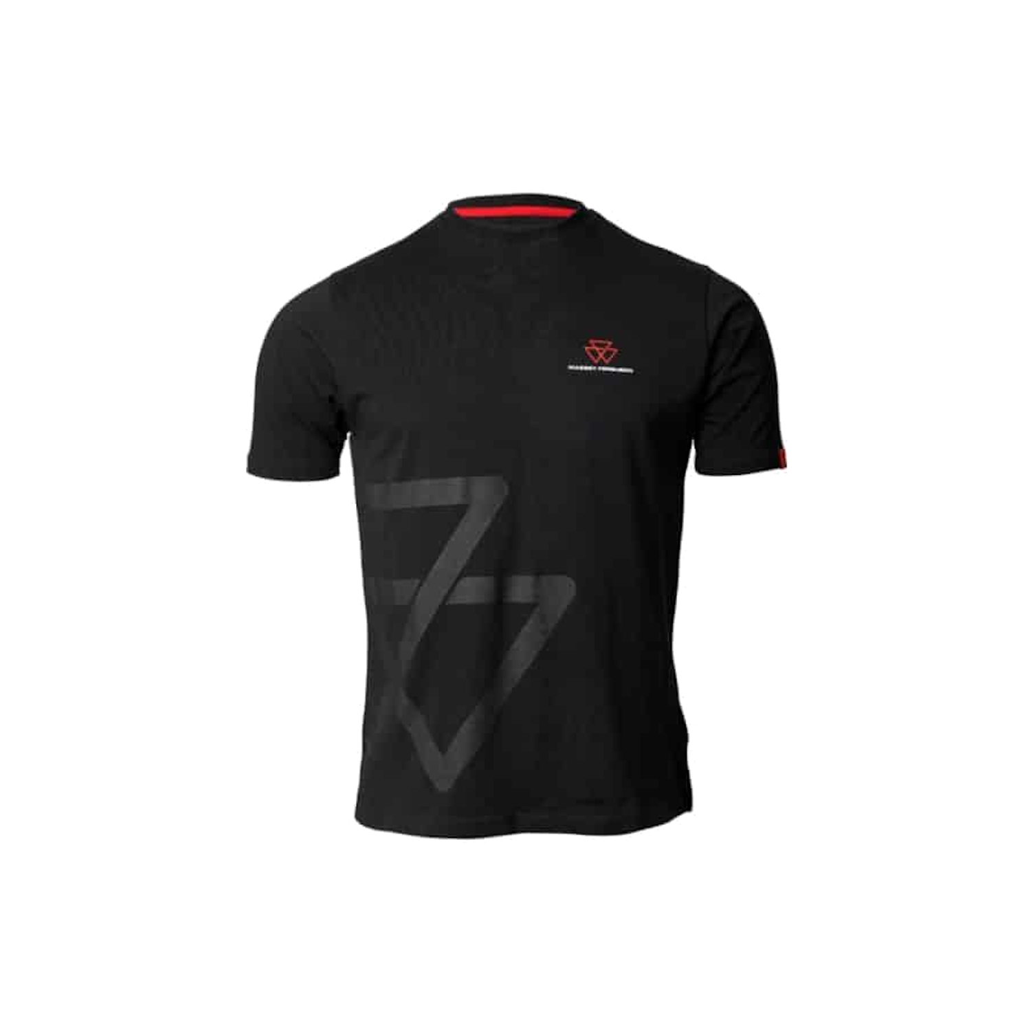 T-Shirt schwarz mit MF-Logo - Größe L -