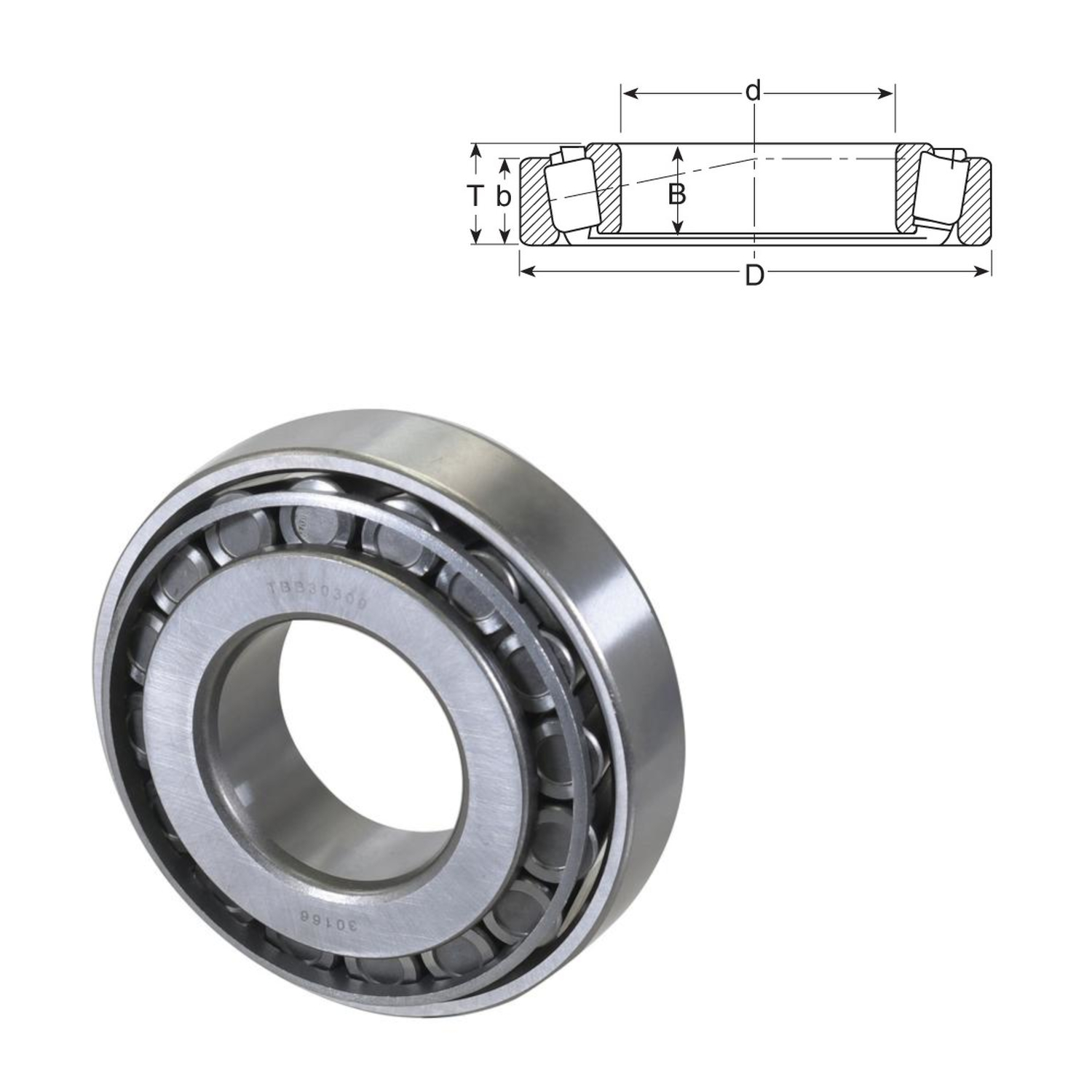 Kegelrollenlager hinten MF Case Zetor Fiat Fendt -30309