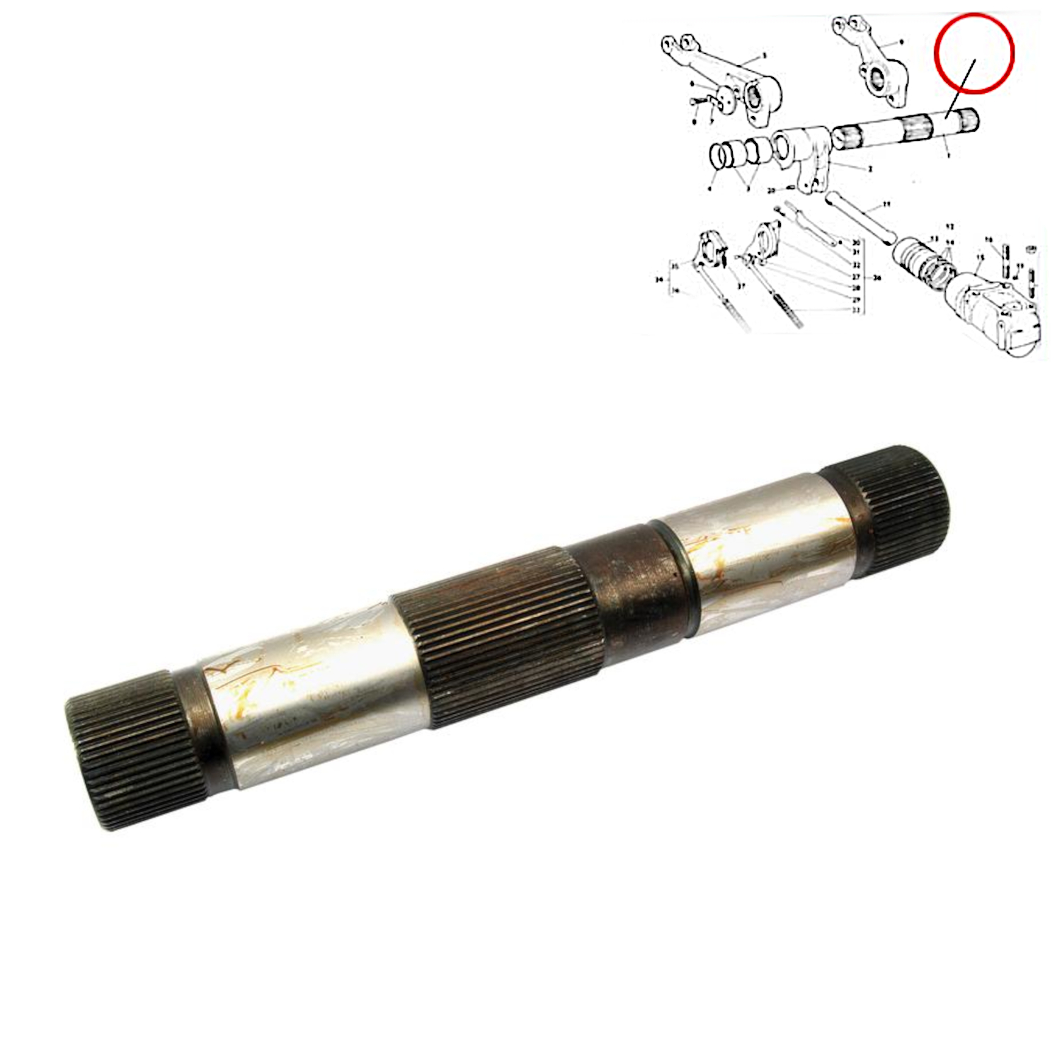 Hubwelle Massey Ferguson  MF133 152 245 -897567M3