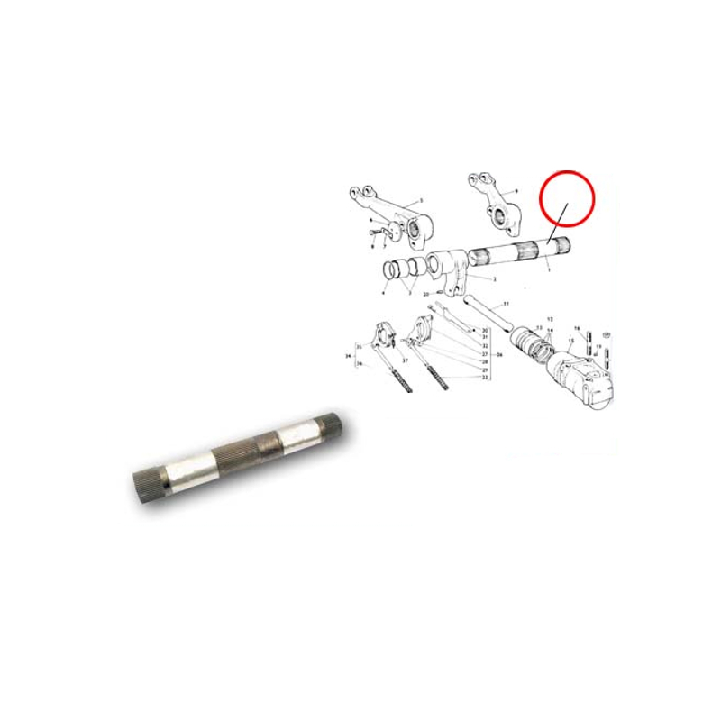 Welle für Hubwerk MF254 274 284 294