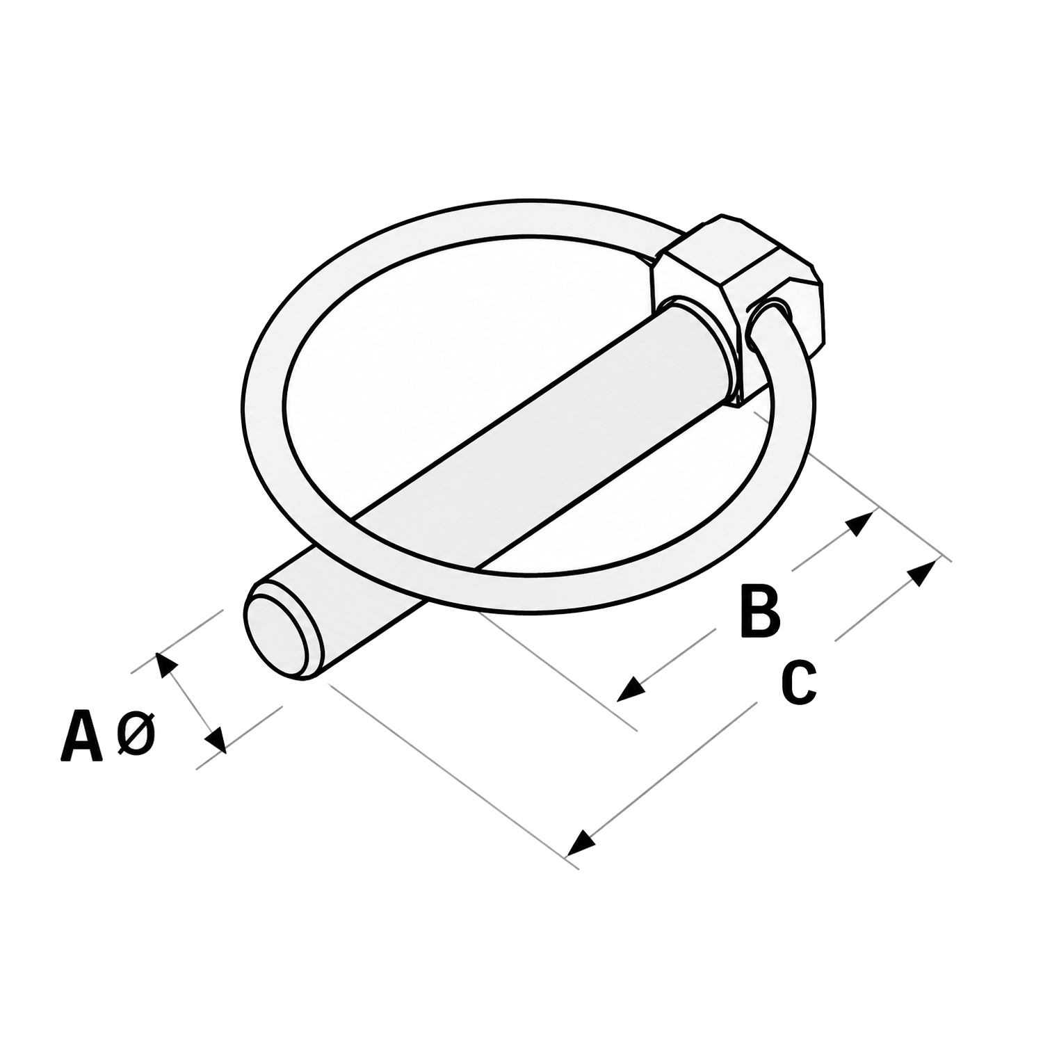 10 Klappsplinte 10mm