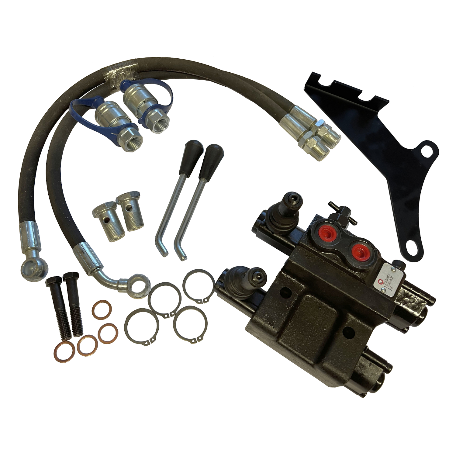 Absperrventil für Hydraulik mit Zubehör Massey Ferguson