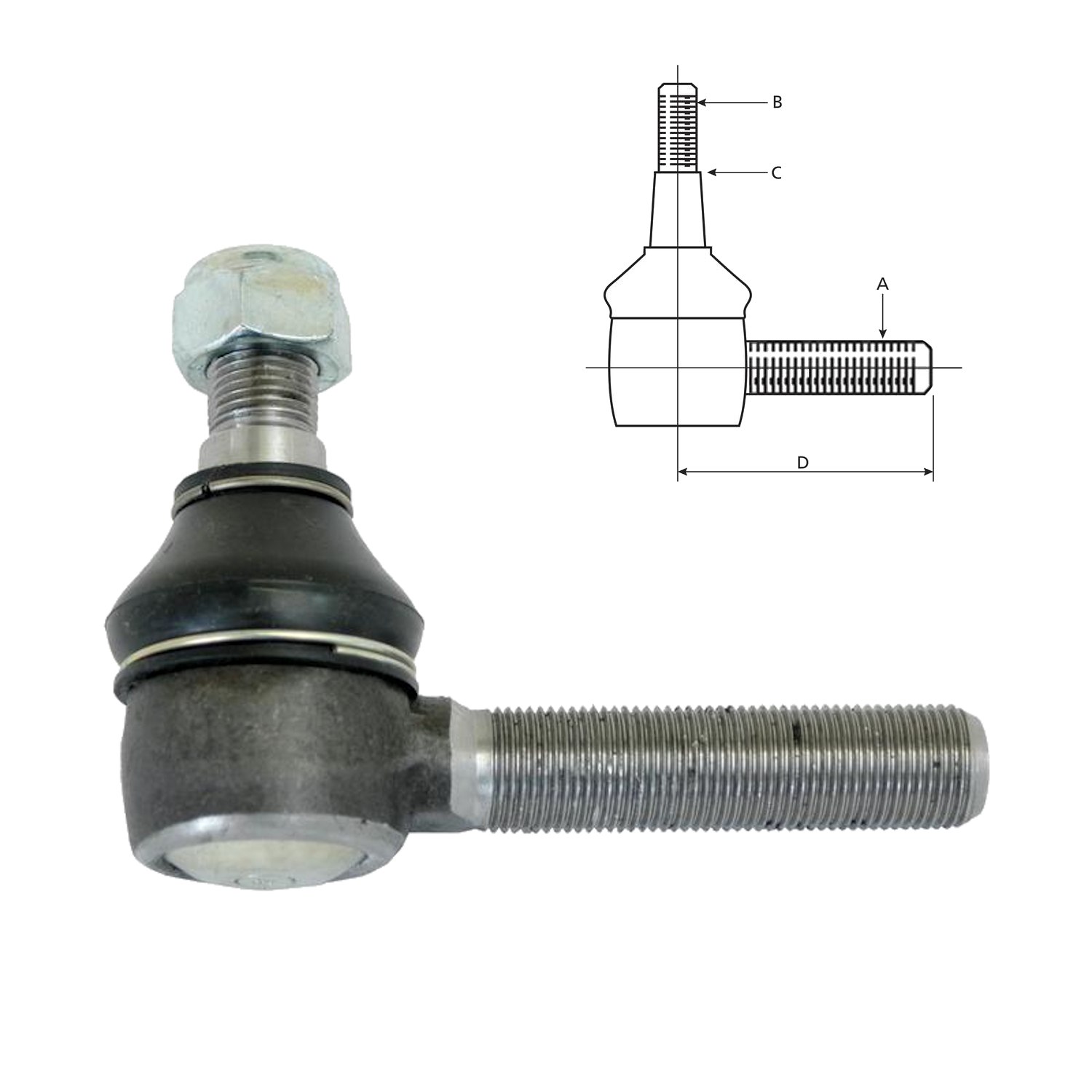 Spurstangenkopf M18x1,5 Zetor
