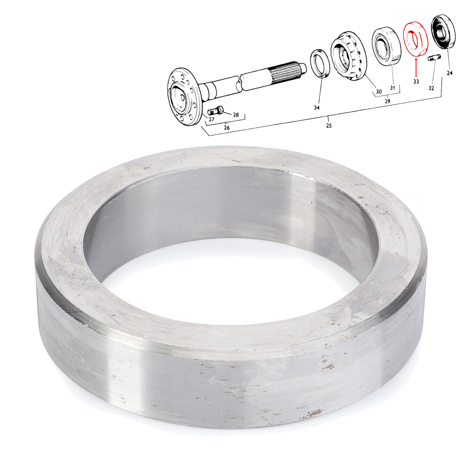 Ring (Muffe) MF 35 133 135 140 148