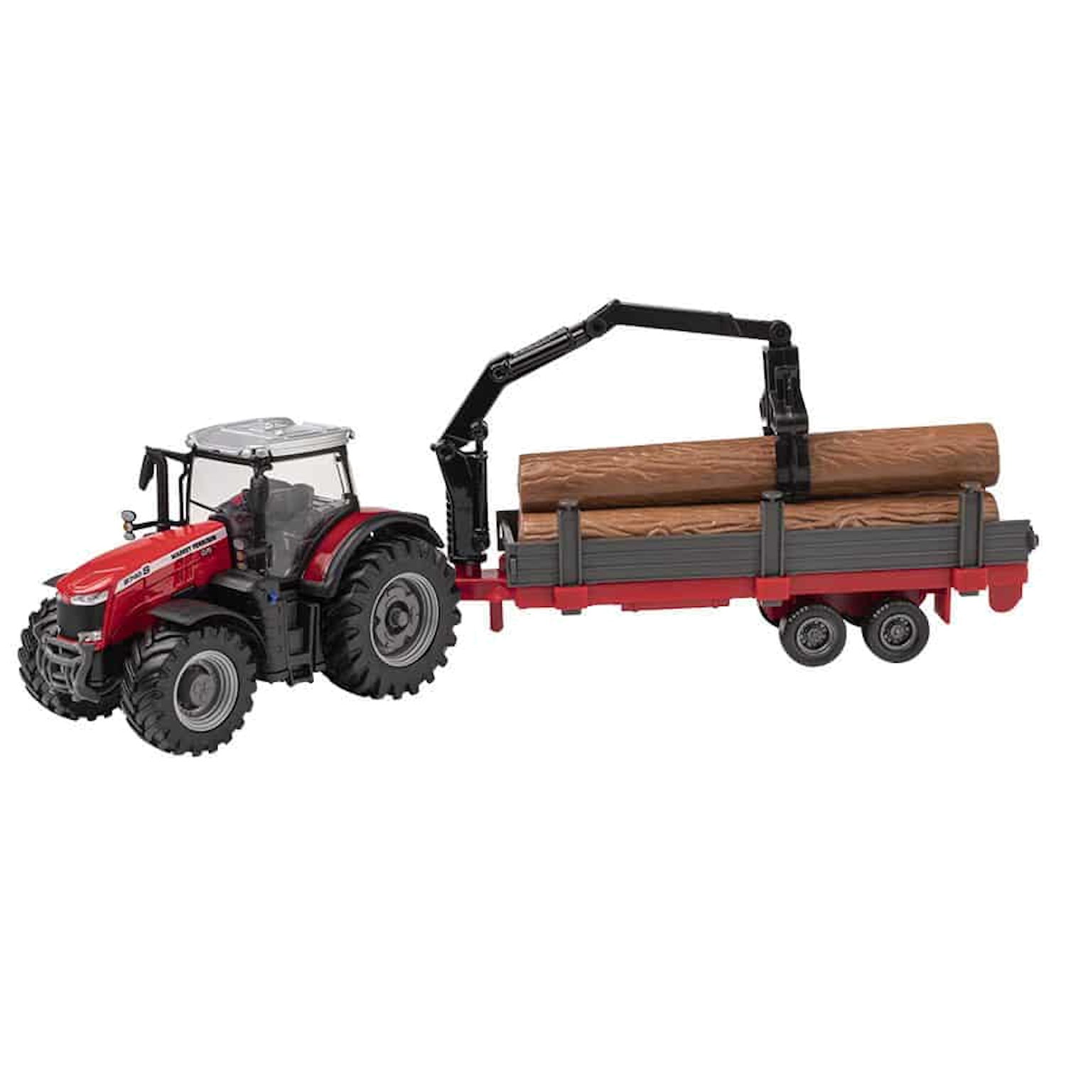 Traktormodell MF8740 S Holzlader