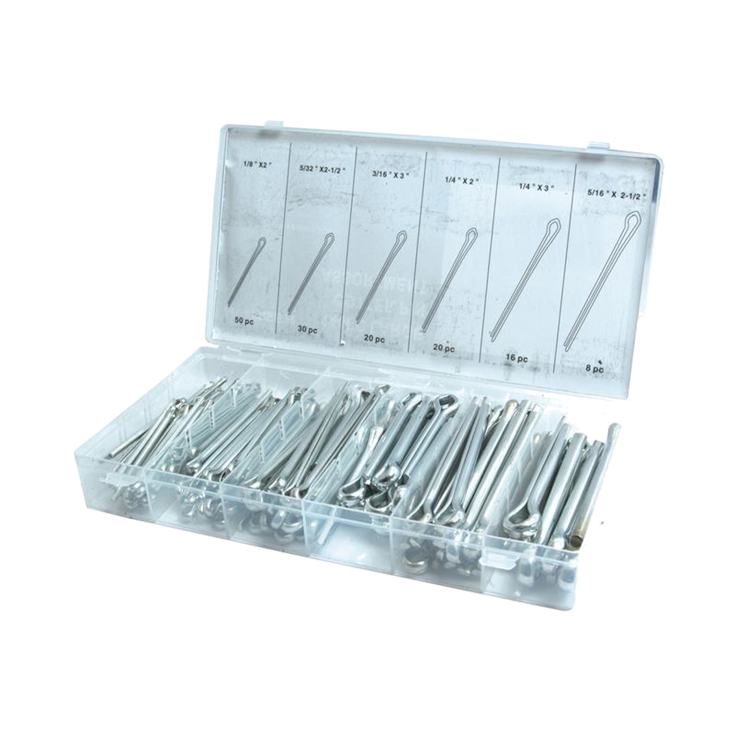 Set Splinte 2.5 bis 7.5 x 50 - 75mm