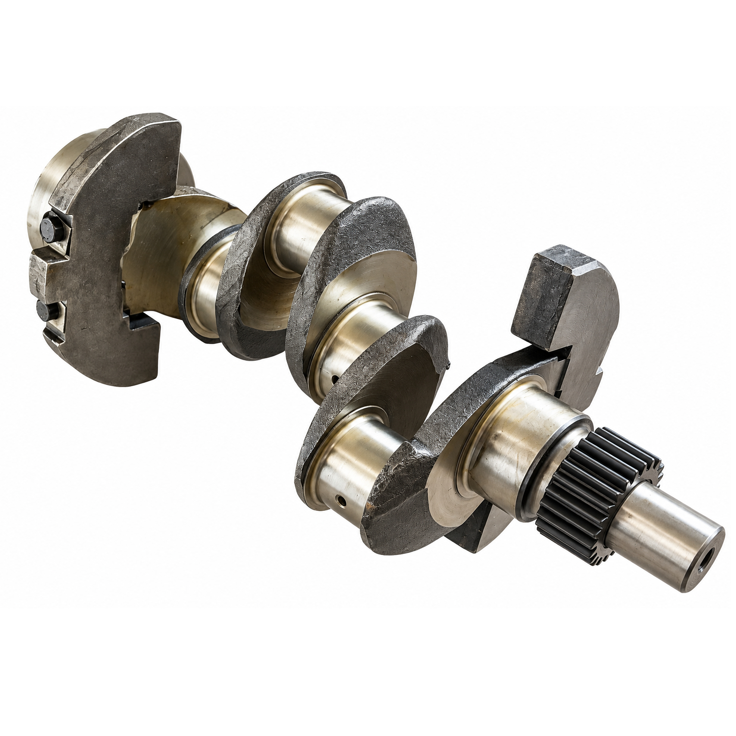 Kurbelwelle mit Gewichten Massey Ferguson MF133 135 148 230