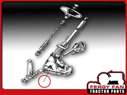 Lenk-Gehäuse MF165 168 175 178 185 | Lenkgetriebe | Lenkung | FergyFan